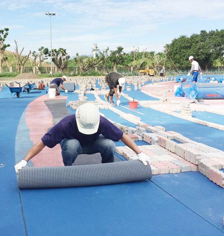 Zhongzheng High School Track Puts On a New Look!<br> First International Certified Training Venue for the Universiade