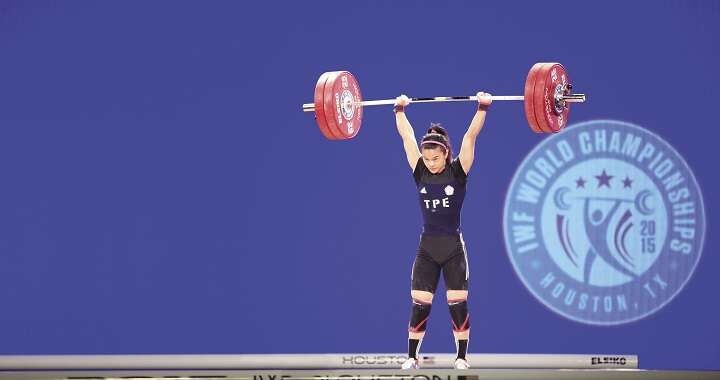 女子重量挙げ・許淑浄選手