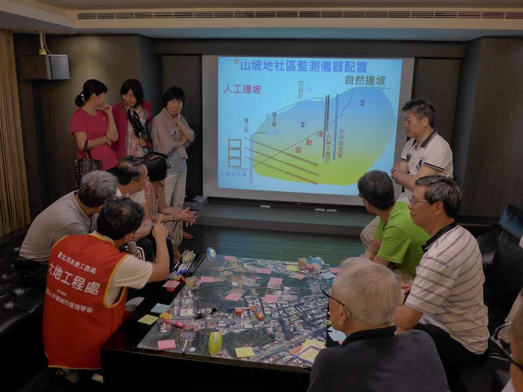 台北市政府工务局大地工程处组成防灾专业谘询团队