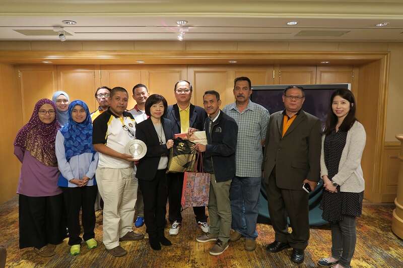 观光传播局江春慧专门委员昨(11)日与马来西亚彭亨州政府代表团会面
