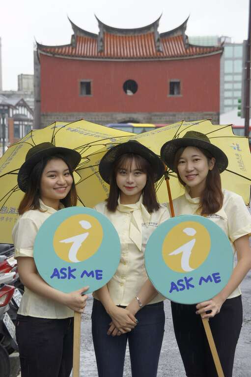 台北市走动式青年旅服新增泰语及越南语旅服员,并增设北门及永康街据点。