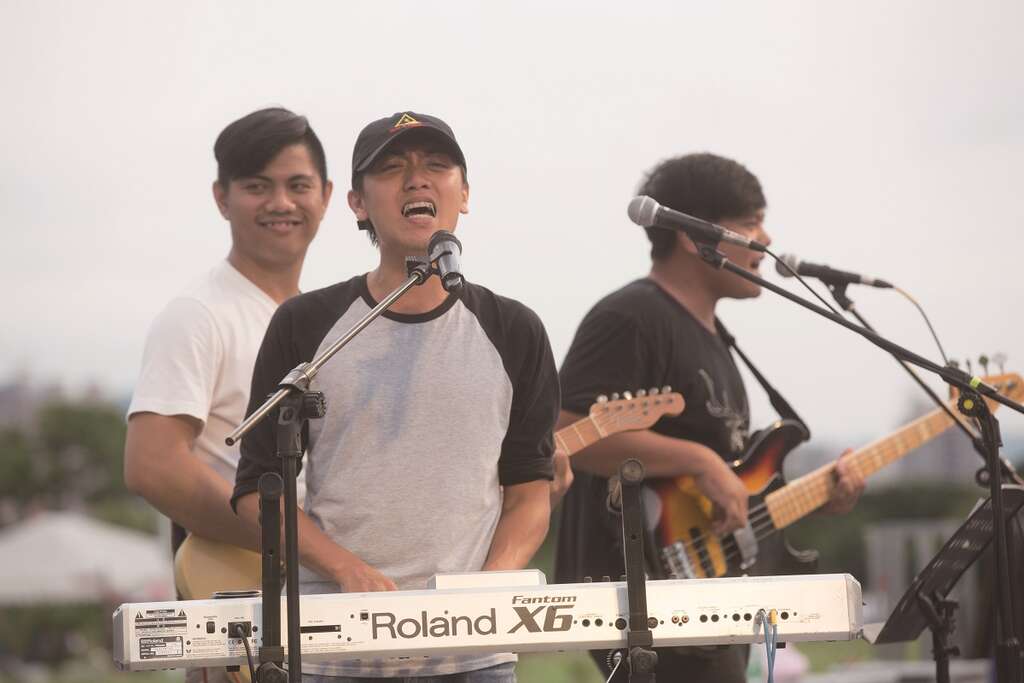 台北河岸音樂季表演精彩有活力。（攝影╱林煒凱）
