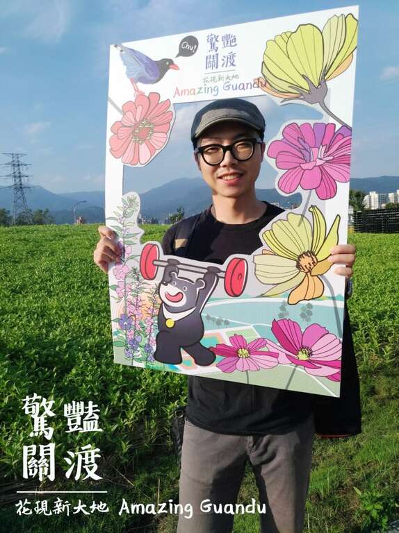 花海熊赞限定花框拍照1
