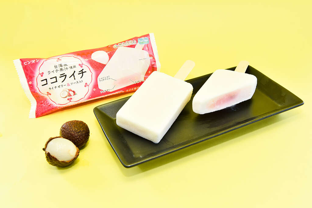 荔枝椰奶冰棒9月19日起将在日本全国的全家便利商店限定贩售。