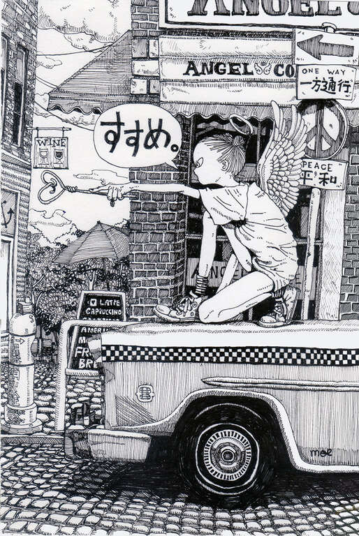 [  記 得 _  ]    泰 , 日 , 港 , 台   藝術家插畫聯展 在大稻埕