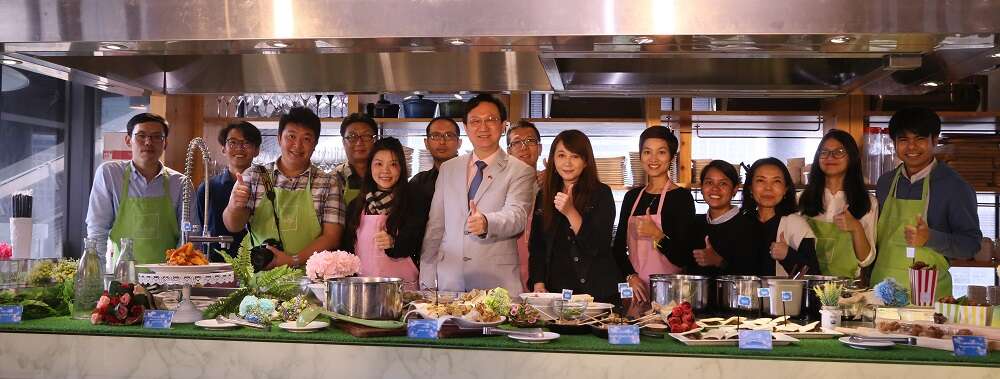 觀光傳播局與駐泰大使童振源以美食迎接泰國媒體團舉辦歡迎派對