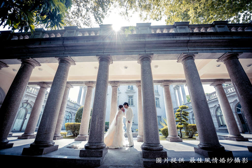 台北市婚纱拍摄景点照片